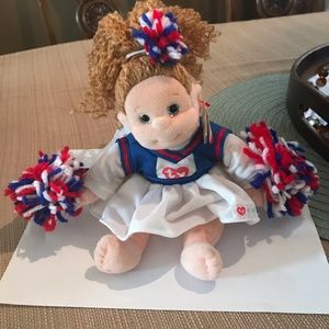VintageTY cheerleading Beanie Baby “1996 Princess”